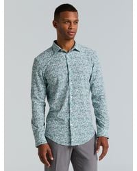 Perry Ellis - Botanical Spray Print Button-Down Shirt - Lyst