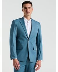 Perry Ellis - Slim Fit Solid Cotton Blend Suit Jacket - Lyst