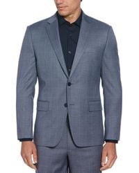 Perry Ellis - Slim Fit Plaid Suit Jacket - Lyst