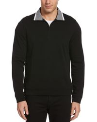 perry ellis quarter zip