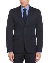 Perry Ellis Very Slim Fit Performance Tech Suit Jacket in Black for Men ...