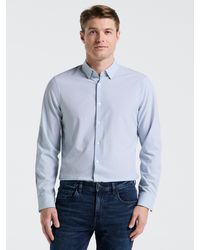 Perry Ellis - Slim Fit Float Pattern Shirt - Lyst