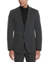 Perry Ellis - Slim Fit Stretch Textured Tech Suit Jacket - Lyst