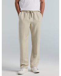 Perry Ellis - Straight Leg Pull-On Drawstring Pants - Lyst