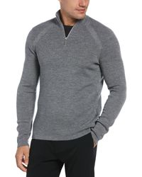 perry ellis quarter zip