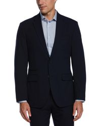 Perry Ellis - Slim Fit Stretch Textured Tech Suit Jacket - Lyst