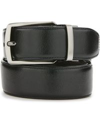 Perry Ellis - Park Slope Black Leather Belt - Lyst