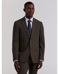 Perry Ellis - Slim Fit Windowpane Suit Jacket - Lyst