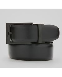 Perry Ellis - Cap Reversible Leather Belt - Lyst