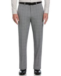 Perry Ellis - Classic Fit Stretch Plaid Suit Pant - Lyst