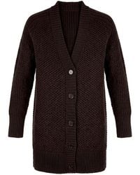 Fadenmeister Berlin - Long-Strickjacke Aus Schurwolle Und Kaschmir - Lyst