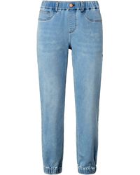Peter Hahn Knöchellange jeans passform barbara - Blau