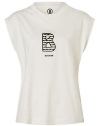 Bogner - Loose fit-rundhals-shirt dania - Lyst