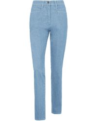 RAPHAELA by BRAX Comfort plus-jeans modell cordula magic - Blau