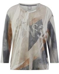 Rabe - Rundhals-Shirt 3/4-Arm - Lyst