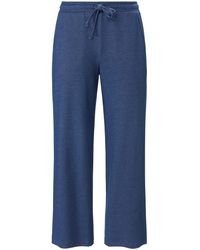 Green Cotton Le pantalon 7/8 taille 42 - Bleu