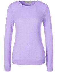 Peter Hahn - Rundhals-Pullover Aus 100% Premium-Kaschmir - Lyst