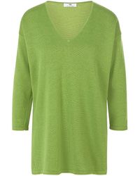 Peter Hahn - V-Pullover 3/4-Arm - Lyst