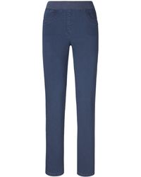 RAPHAELA by BRAX Comfort plus-jeans modell carina fun - Blau