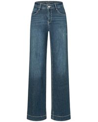 M·a·c - Wide Fit-Jeans Im 5-Pocket-Schnitt - Lyst