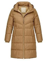 Green Goose - Lange Gewatteerde Jas Van - Lyst