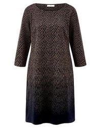 Peter Hahn - Jersey Jurk Van - Lyst