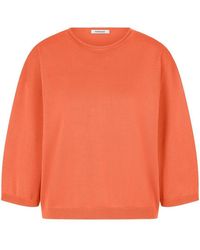 Peter Hahn - Rundhals-Pullover Aus 100% Supima-Baumwolle - Lyst