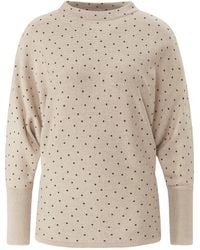 Peter Hahn - Pullover mit stehbundkragen, , gr. 36, baumwolle - Lyst