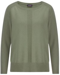 Basler - Rundhals-Pullover Mit 1/1-Raglanarm Und Kaschmir, Gr. S - Lyst