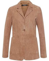 Fadenmeister Berlin - Leren Blazer Van - Lyst