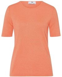 Peter Hahn Seide/Kaschmir - Rundhals-Pullover Aus Seide Mit Kaschmir - Lyst