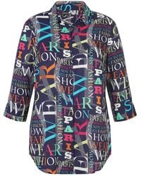 Emilia Lay - Long-Bluse 3/4-Arm - Lyst
