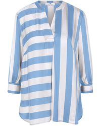 Peter Hahn - Bluse V-Ausschnitt - Lyst