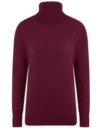 Peter Hahn - Rollkragen-Pullover Aus 100% Premium-Kaschmir - Lyst