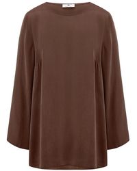 Peter Hahn - Long-Bluse Zum Schlupfen - Lyst