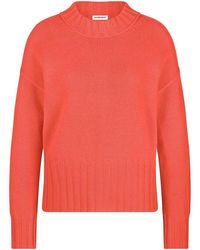 Peter Hahn - Rundhals-Pullover Aus Schurwolle Und Kaschmir - Lyst