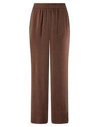 Peter Hahn - Enkellange Modern Fit-Broek Van - Lyst