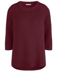 Peter Hahn - Long-Pullover Aus 100% Supima-­Baumwolle - Lyst