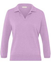 include - Polo-Pullover Mit 3/4-Arm, Gr. S - Lyst