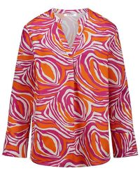 Peter Hahn - Long-Bluse Mit 3/4-Arm, Gr. S - Lyst