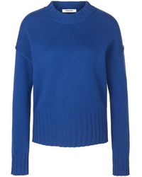 Peter Hahn - Rundhals-Pullover Aus Schurwolle Und Kaschmir - Lyst