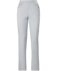 RAPHAELA by BRAX Comfort plus-jeans modell carina - Grau