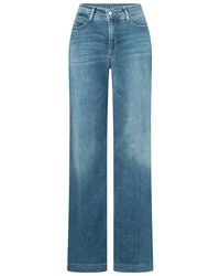 M·a·c - Wide Fit-Jeans Im 5-Pocket-Schnitt - Lyst