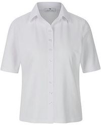 Peter Hahn - Jerseyblouse Lange Korte Mouwen Van - Lyst