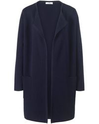 Peter Hahn - Long-Strickjacke Aus 100% Supima-­Baumwolle - Lyst
