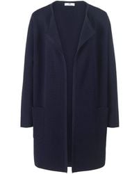 Peter Hahn - Long-strickjacke aus 100% supima®-­baumwolle, , gr. 38, baumwolle - Lyst