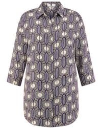Emilia Lay - Long-Bluse 3/4-Arm - Lyst
