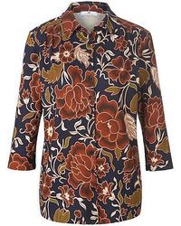 Peter Hahn - Jersey Blouse 3/4-Mouwen Van - Lyst