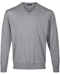 Peter Hahn - V-Pullover - Lyst