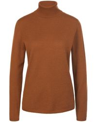 Peter Hahn - Rollkragen-Pullover Aus Schurwolle Und Kaschmir - Lyst